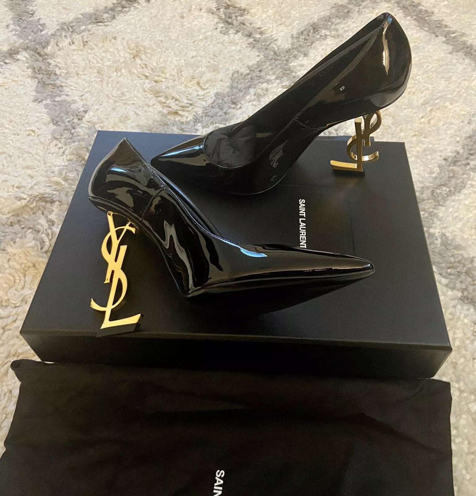 ✨ YSL Iconic Elegance Stiletto Heels ✨